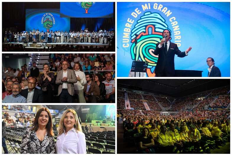 Imágenes del encuentro de anoche en el Gran Canaria Arena (Foto Antonio Alí y TA)